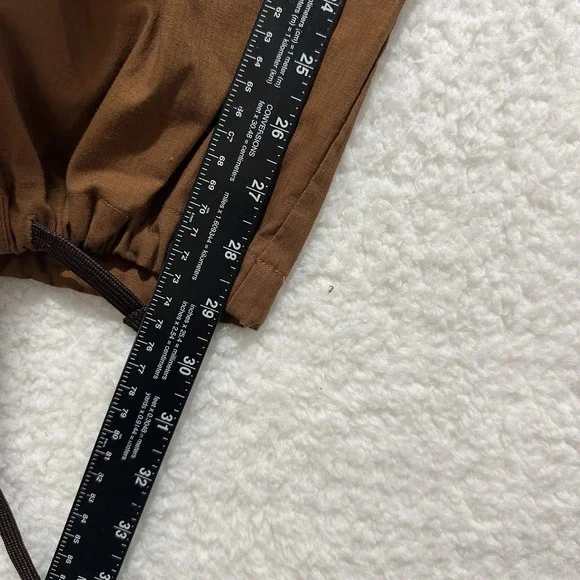 Nike Pants Womens XS Brown Air Jordan Essential Utility Cargo Loose Fit Joggers - Picture 14 of 16